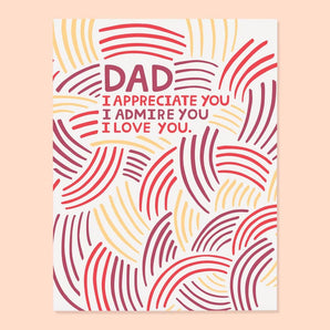 Appreciate Dad Card By The Good Twin