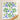Bees & Blooms Swedish Dishcloth By Square Love