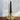 Black Dyed Beeswax Taper With Floral Finish By Horsman’s