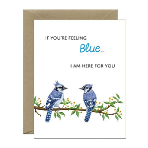 Blue Jay Empathy Card By Yeppie Paper
