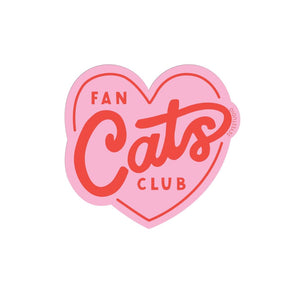 Cats Fan Club Sticker By 5 Eye Studio