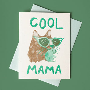 Cool Cat Mama Card By Bromstad Printing Co.