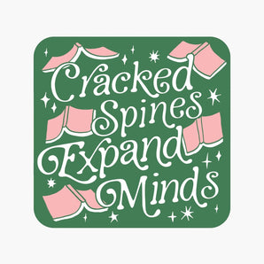 Cracked Spines Sticker By Party