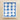 Daisies Swedish Dishcloth - Blue By Square Love