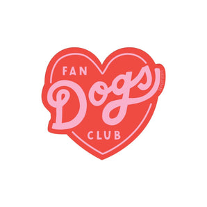 Dogs Fan Club Sticker By 5 Eye Studio