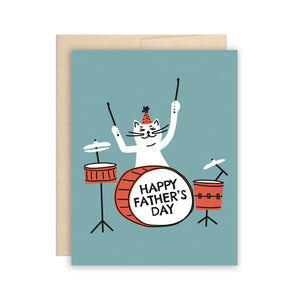 Drummer Dad Card By The Beautiful Project