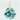 Handpainted Acrylic Floral Ornament (various designs)