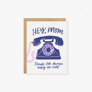 Hey Mom Card By March Party Goods