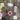 Keyring Flower Press (various colours) By Studio Wald