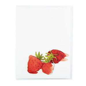 Little Foible Strawberries Card
