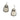 Outline Ghost Earrings By Printedmel