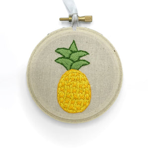 Pineapple Embroidery By Katiebette