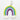 Rainbow Macrame Keychain (various colours) By Beta Creations