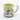RdC Mug - Floral (various interior colours) By Rachel de