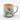 RdC Mug - Floral (various interior colours) By Rachel de