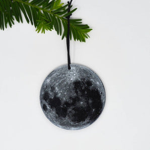 SALE - Full Moon Ornament By Broderpress