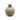 Small Ribbed Round Concrete Bottle By CG Watercolors &