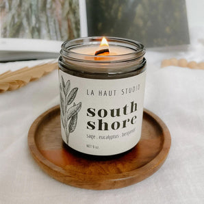 South Shore 9oz Candle By La Haut Studio