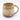 Speckled Brown Mug Leaf Imprint By Union Street Pottery