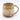 Speckled Brown Mug Leaf Imprint By Union Street Pottery