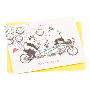 Tandem Bike Party Card By Porchlight Press