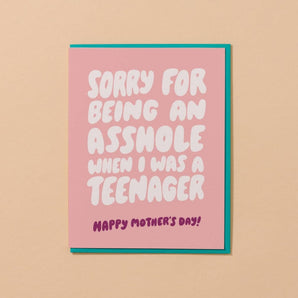 Teenager Mother’s Day Card By And Here