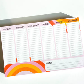 Weekly To Do Notepad By Wild Rose