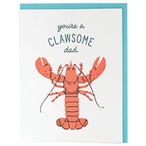 Clawsome Lobster Dad Card By Smudge Ink