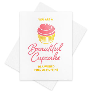 Cupcake Muffin Card By Inkwell Originals