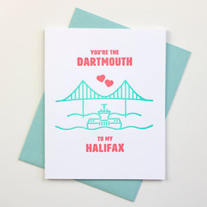 Dartmouth to Halifax Card By Inkwell Originals