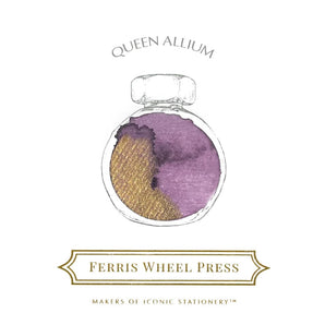 Fountain Pen Ink 38ml - Queen Allium By Ferris Wheel Press