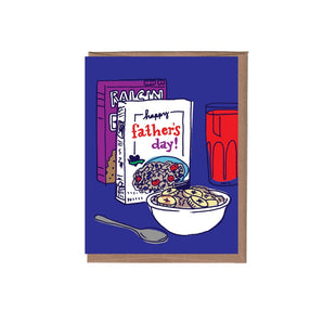 Scratch & Sniff Cereal Father’s Day Card By La Familia Green