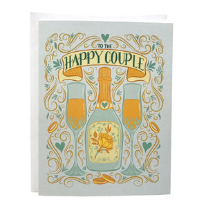 To The Happy Couple Wedding Card By Carabara Designs