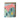 Greeting card with colorful hand-drawn moonlit mountain landscape and evergreen trees in Apology Cards collection