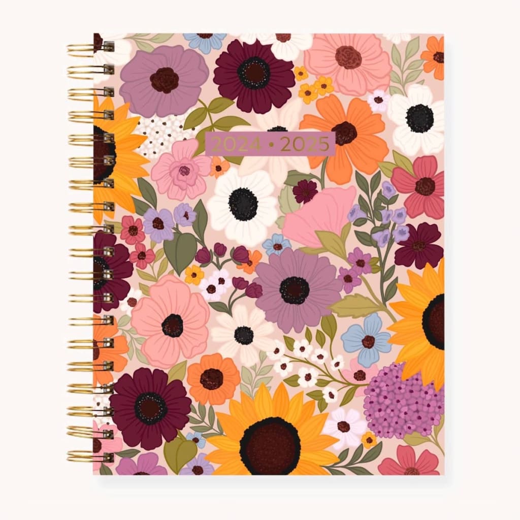 2024-2025 Academic Planner - Rainbow Garden - Elyse Breanne Design ...