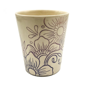 3D Floral Tumbler By The Maple Market Crafts