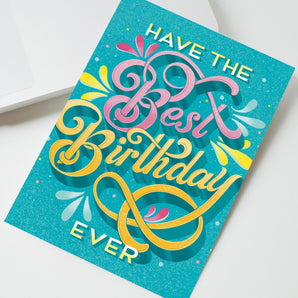 Best Birthday Ever Card