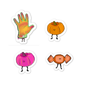 Halloween Themed Sticker Pack