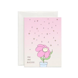 Blessed Flower Card