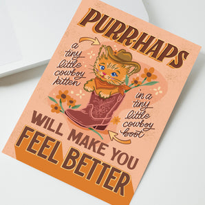 Purr-haps Card