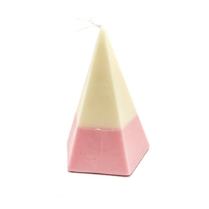 Pyramid Soy Wax Candle (various colours)