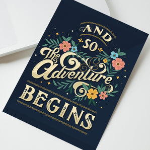 The Adventure Begins Card