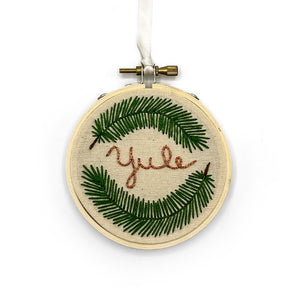 Yule Embroidery