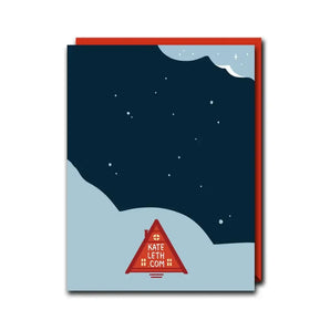 A-Frame Warm Wishes Card By Kate Leth