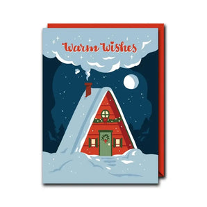 A-Frame Warm Wishes Card By Kate Leth