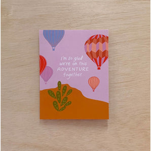 Adventure Together Card By Odd Daughter Paper Co.