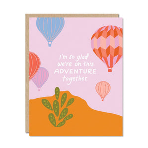 Adventure Together Card By Odd Daughter Paper Co.