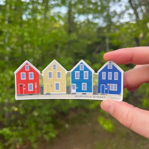 Agricola Street Sticker By Bygone Art Project