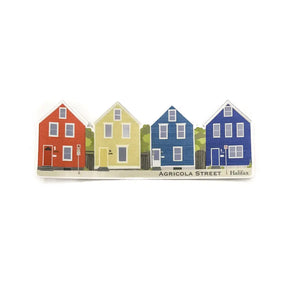Agricola Street Sticker By Bygone Art Project