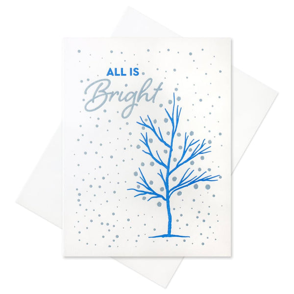 All Is Bright Card 5 Pack By Inkwell Originals